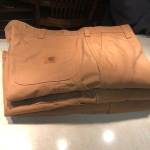 Carhartt pants 3 pairs
